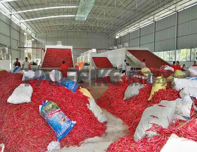 辣椒多層烘干設備