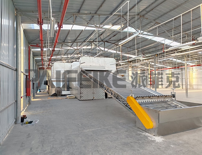 藥材網(wǎng)帶式烘干機(jī)